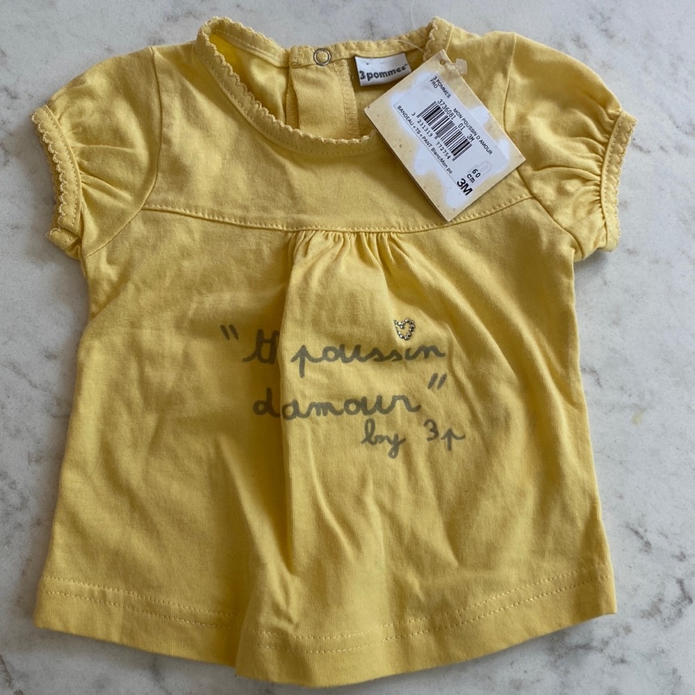 Baby girls’ shirt. Super cute! Size 3mo.